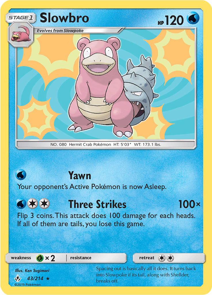 Slowbro (Reverse Holo)