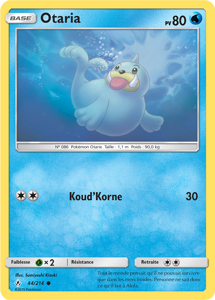 Otaria (Reverse Holo)