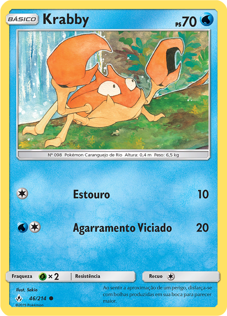 Krabby (Reverse Holo)
