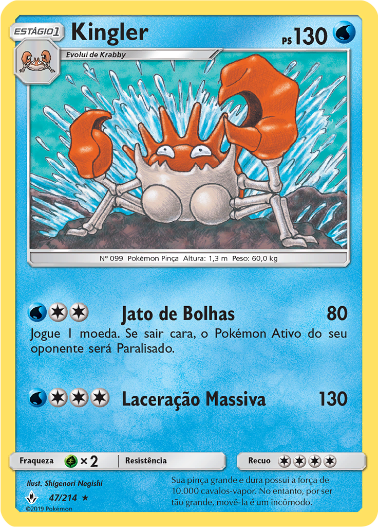 Kingler (Reverse Holo)