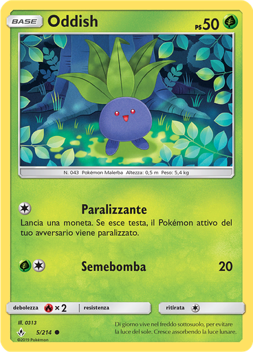 Oddish (Reverse Holo)