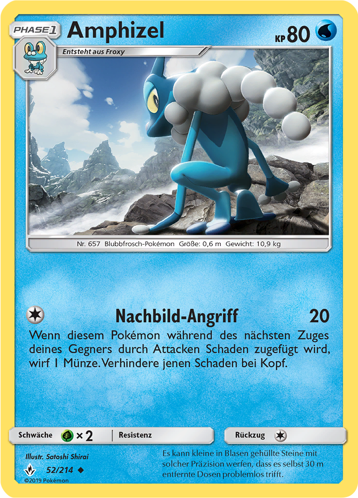 Amphizel (Reverse Holo)