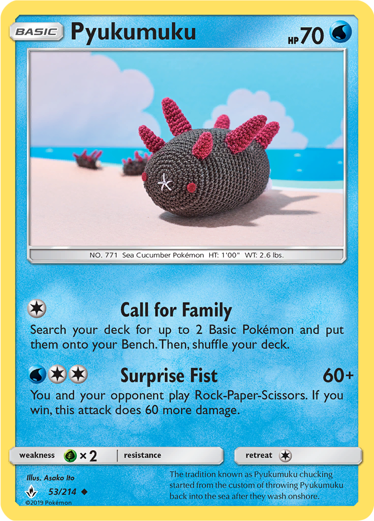 Pyukumuku (Reverse Holo)