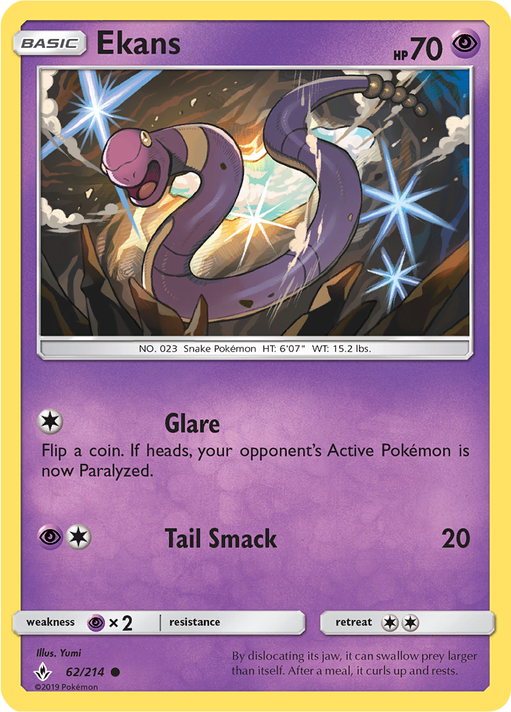 Ekans (Reverse Holo)