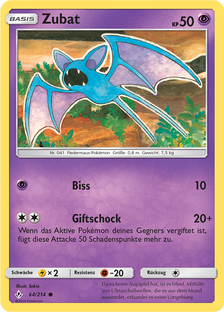 Zubat (Reverse Holo)