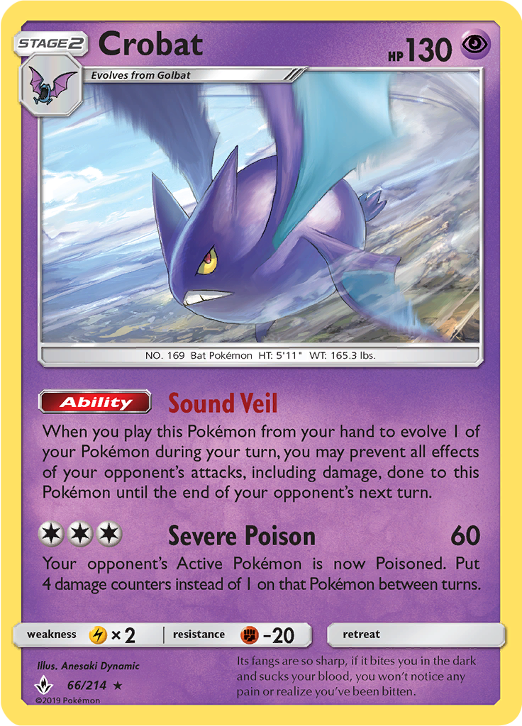 Crobat (Reverse Holo)