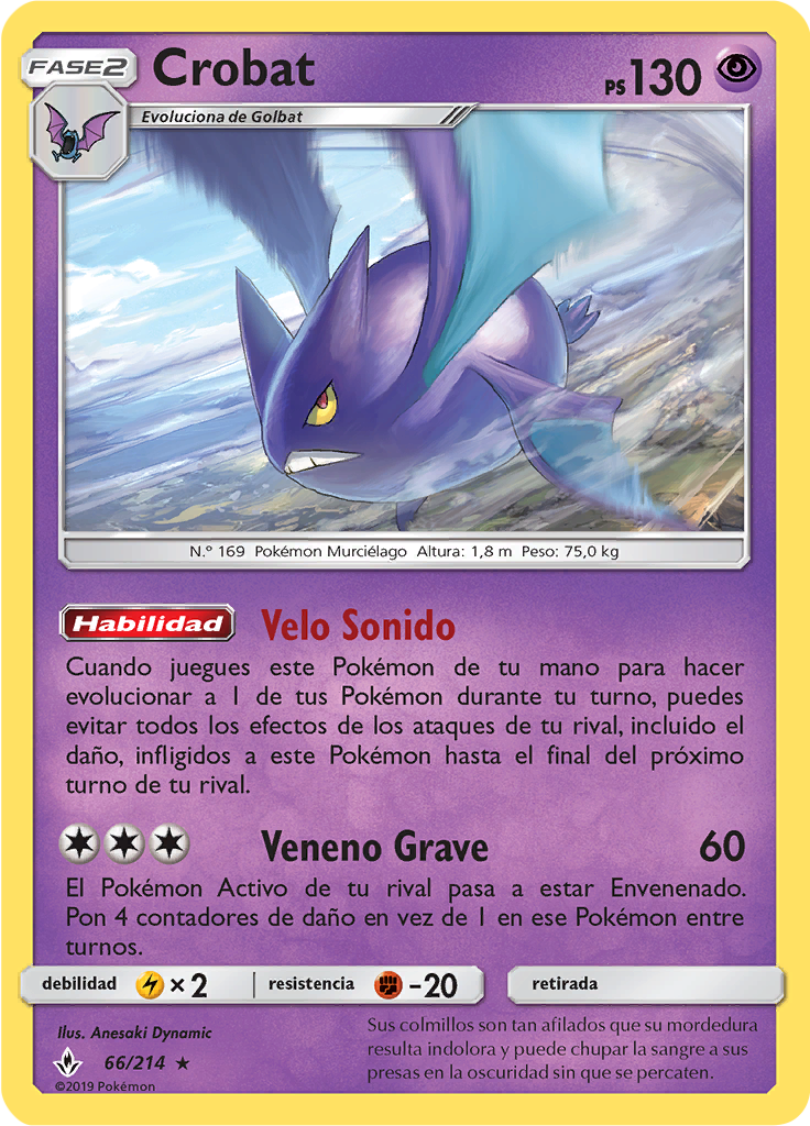 Crobat (Reverse Holo)