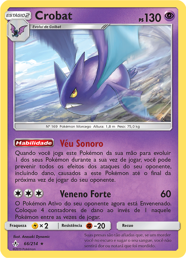 Crobat (Reverse Holo)