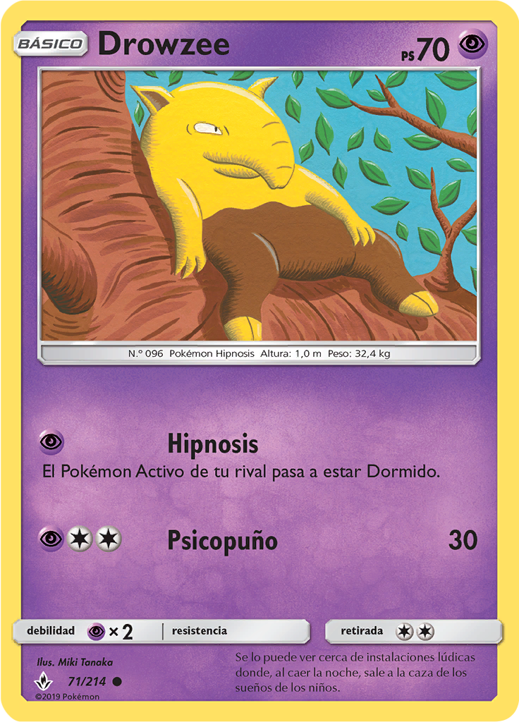 Drowzee (Reverse Holo)