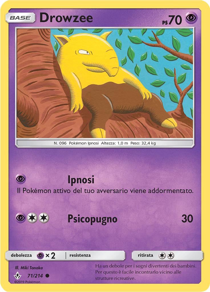 Drowzee (Reverse Holo)