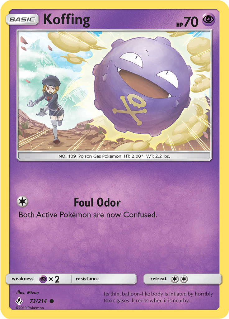 Koffing (Reverse Holo)
