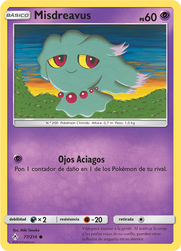 Misdreavus (Reverse Holo)