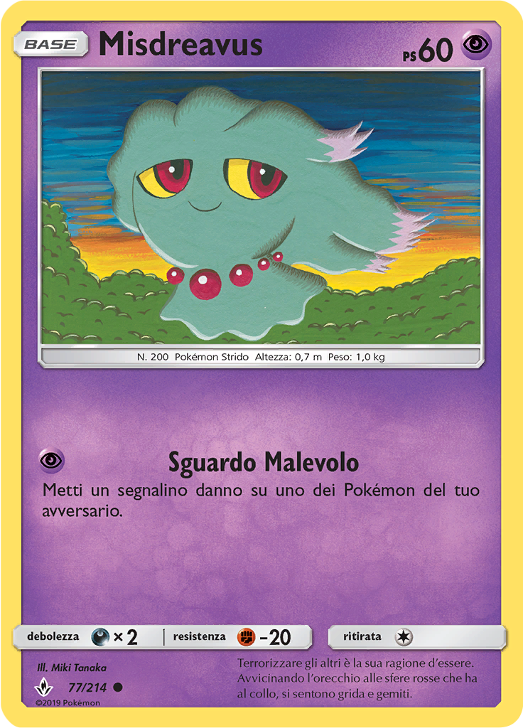 Misdreavus (Reverse Holo)