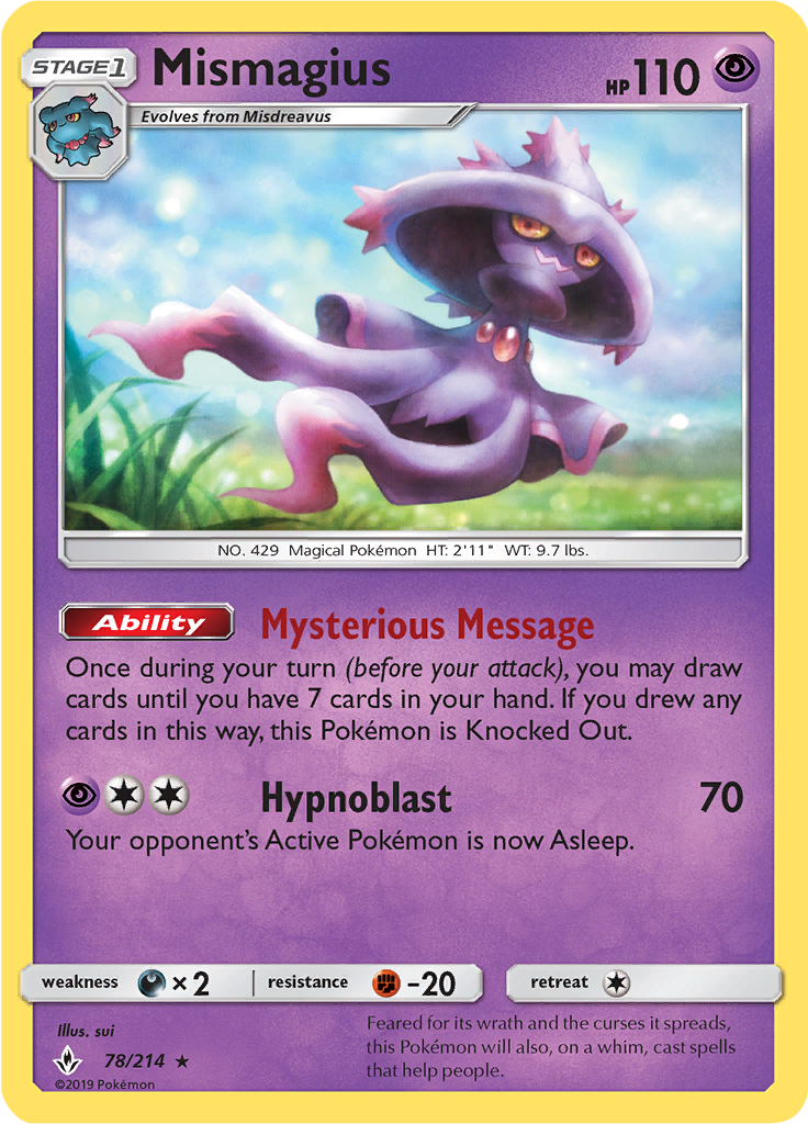 Mismagius (Reverse Holo)