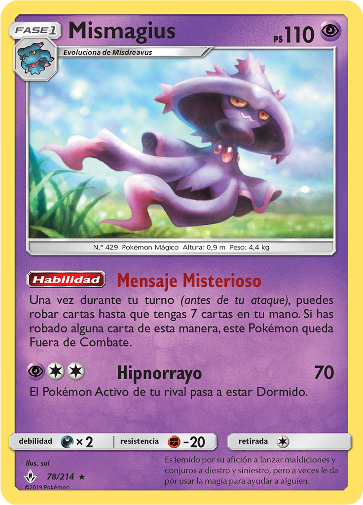 Mismagius (Reverse Holo)