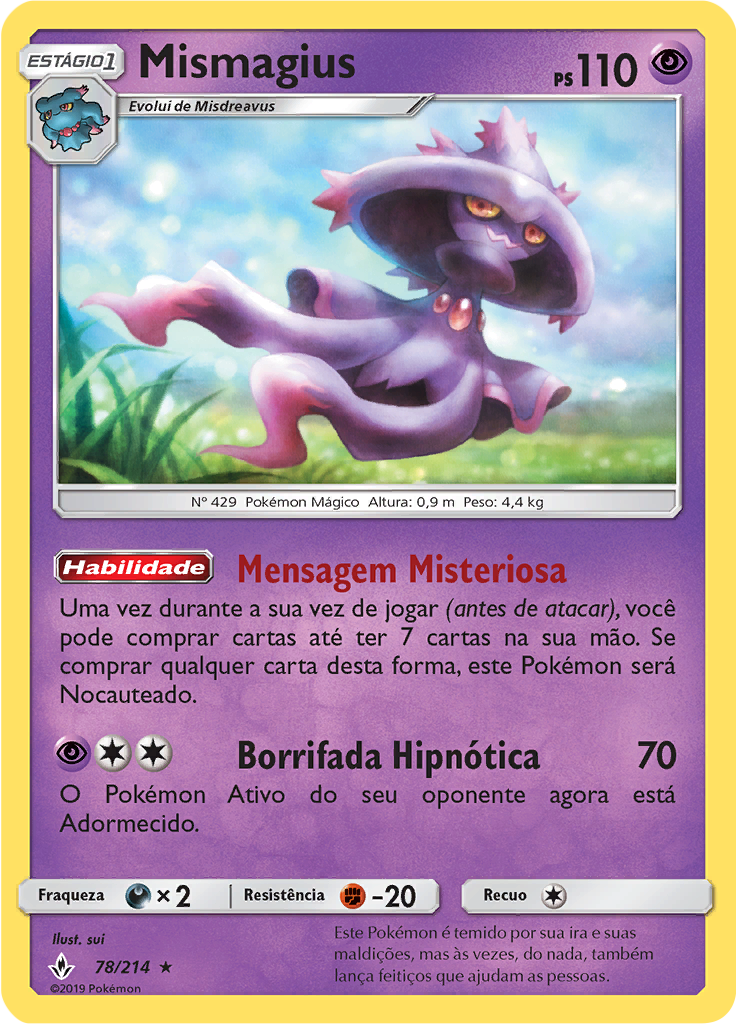 Mismagius (Reverse Holo)