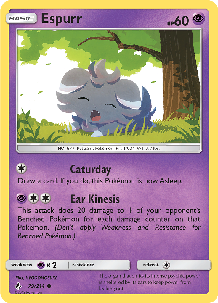 Espurr (Reverse Holo)