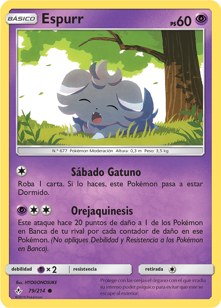 Espurr (Reverse Holo)