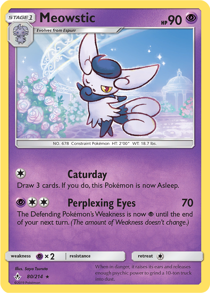 Meowstic (Reverse Holo)