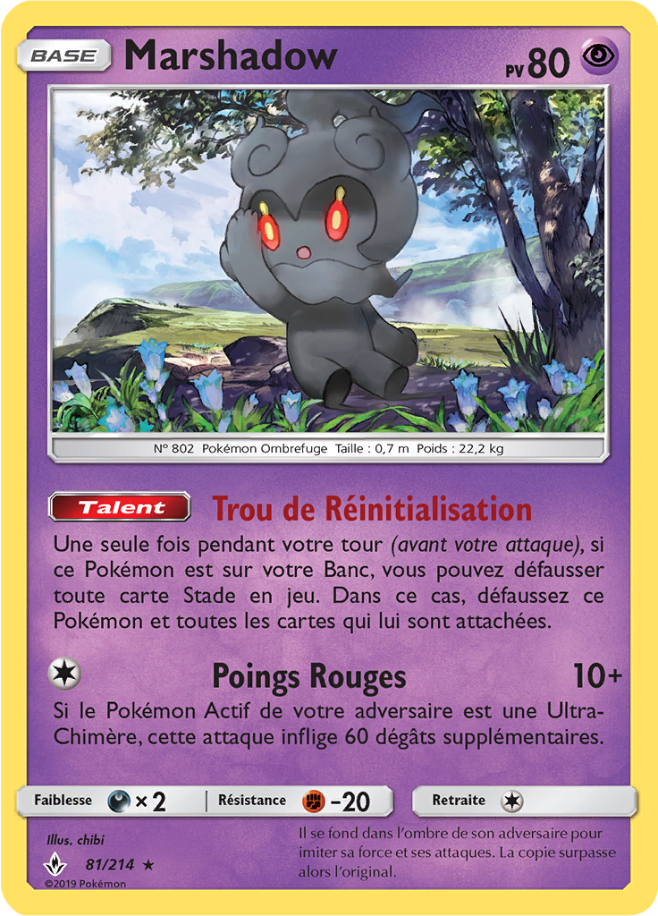 Marshadow (Reverse Holo)