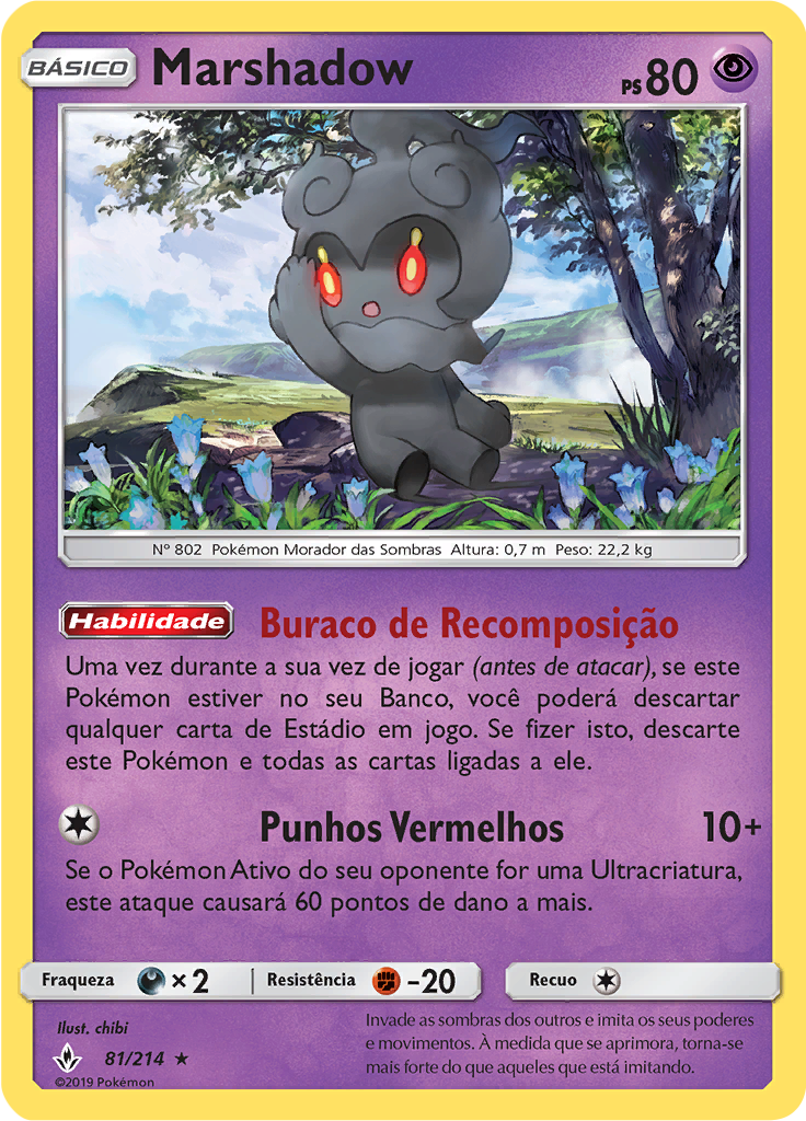 Marshadow (Reverse Holo)