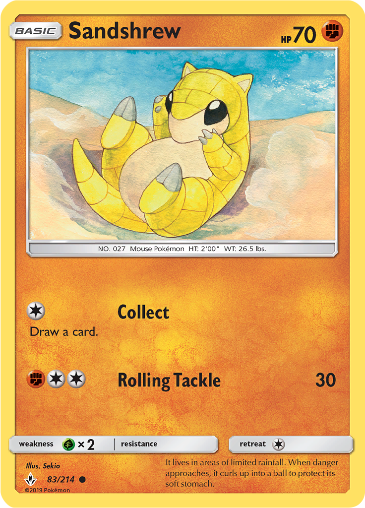Sandshrew (Reverse Holo)