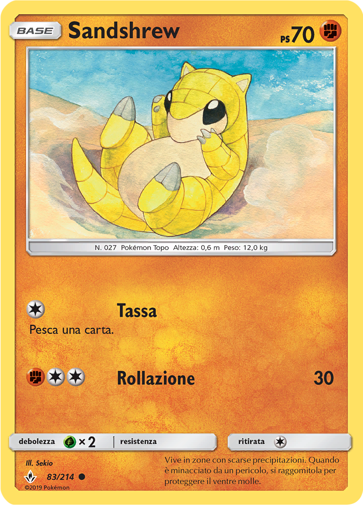 Sandshrew (Reverse Holo)
