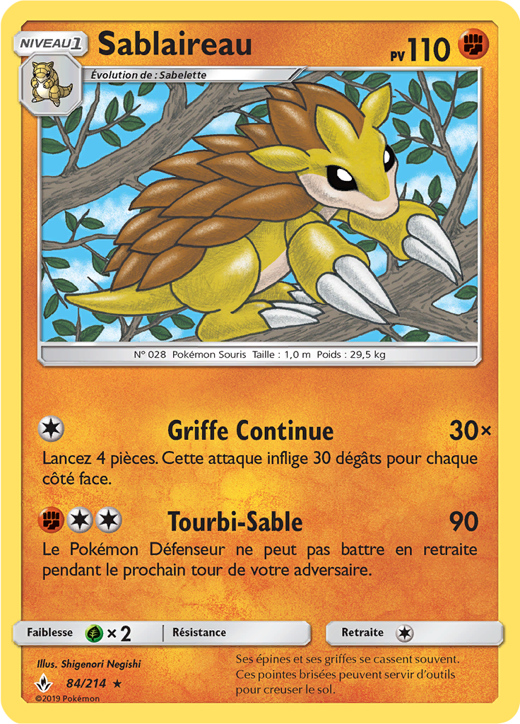 Sablaireau (Reverse Holo)