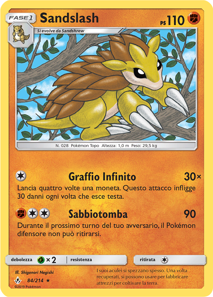 Sandslash (Reverse Holo)