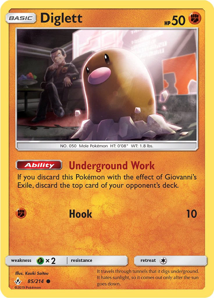 Diglett (Reverse Holo)