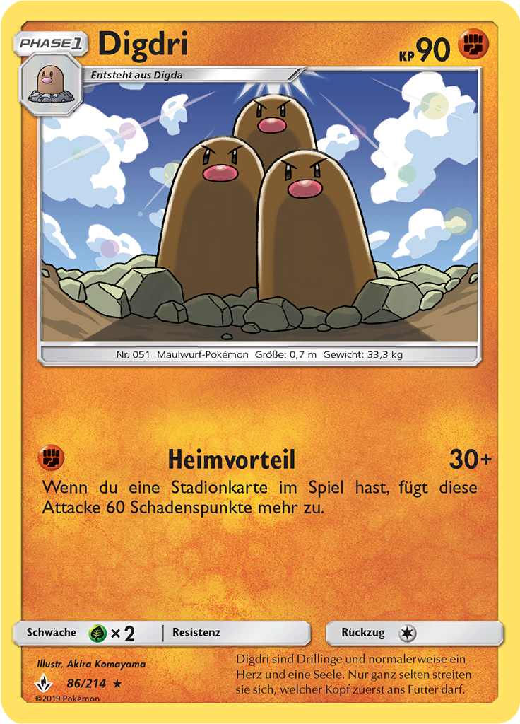 Digdri (Reverse Holo)