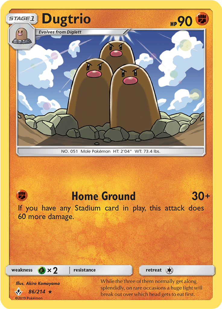 Dugtrio (Reverse Holo)