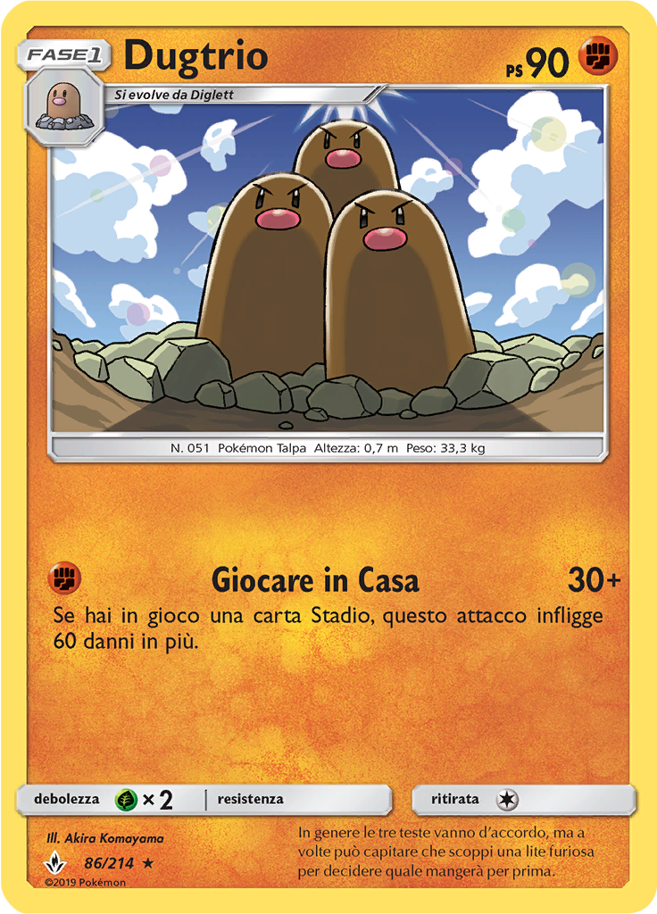 Dugtrio (Reverse Holo)