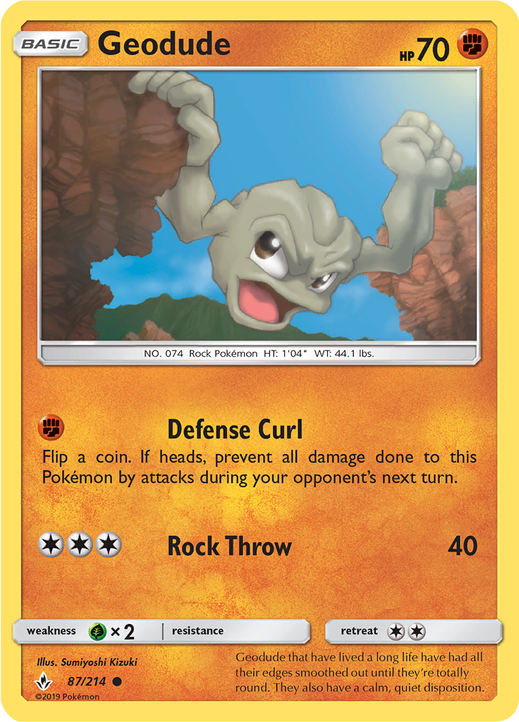 Geodude (Reverse Holo)