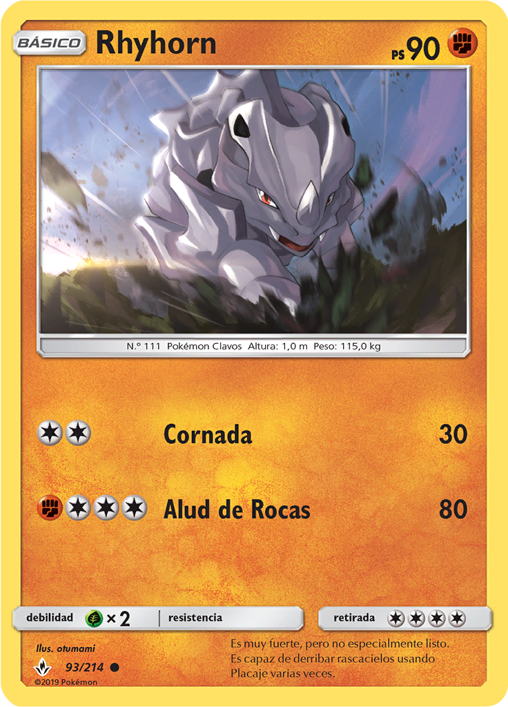 Rhyhorn (Reverse Holo)