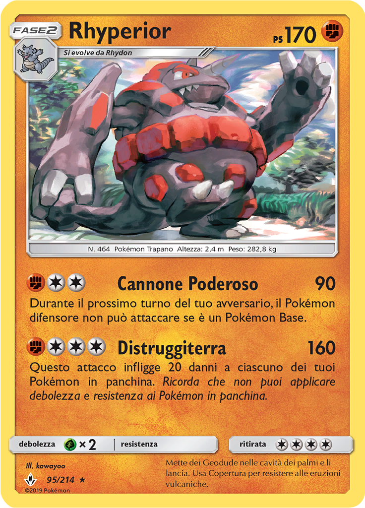 Rhyperior (Reverse Holo)