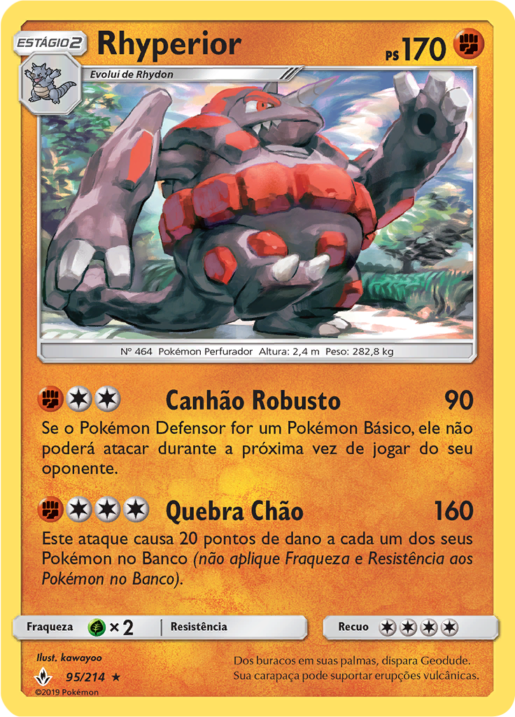 Rhyperior (Reverse Holo)