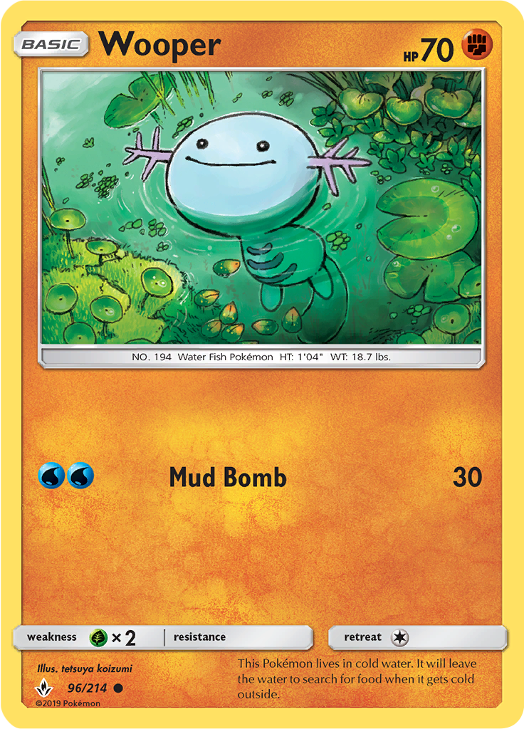 Wooper (Reverse Holo)
