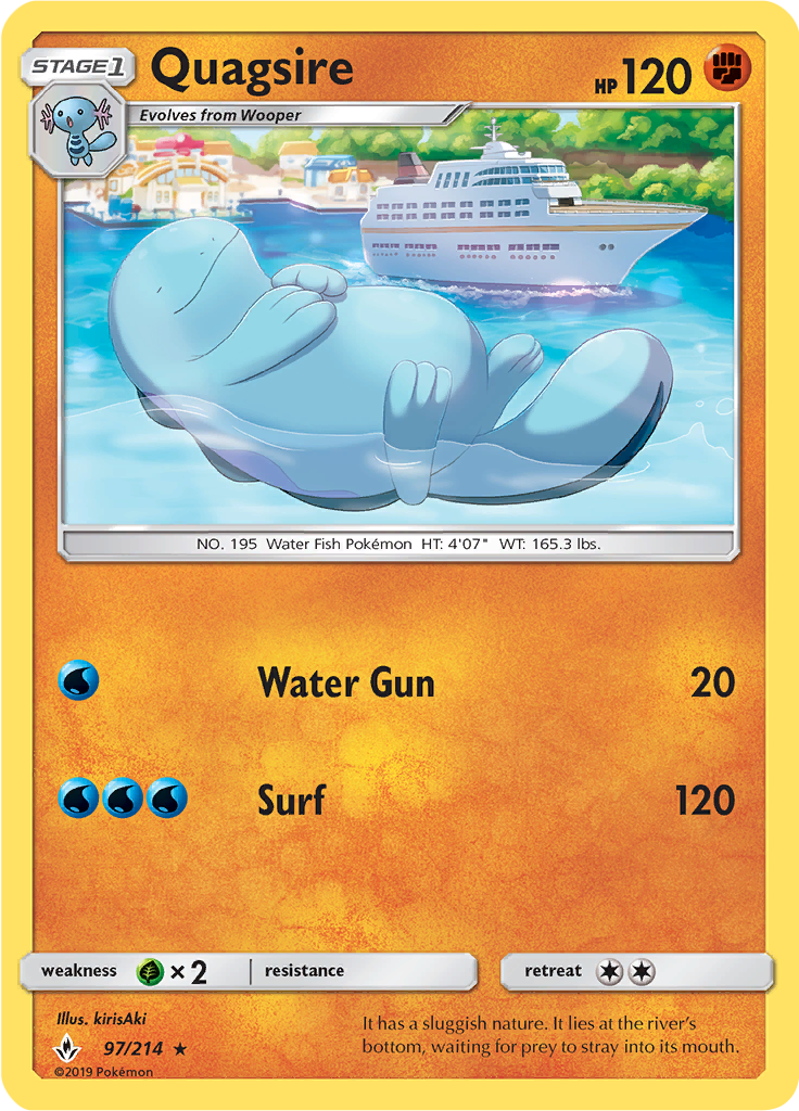Quagsire (Reverse Holo)