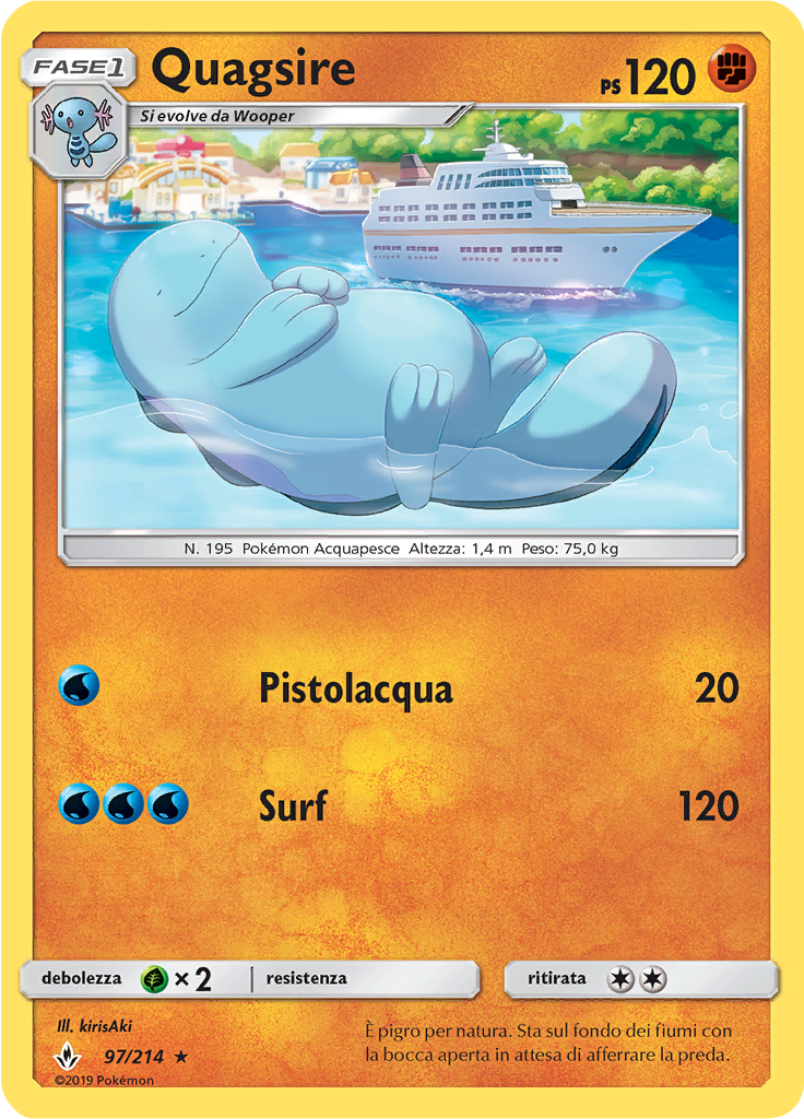 Quagsire (Reverse Holo)