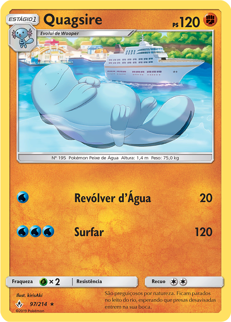 Quagsire (Reverse Holo)