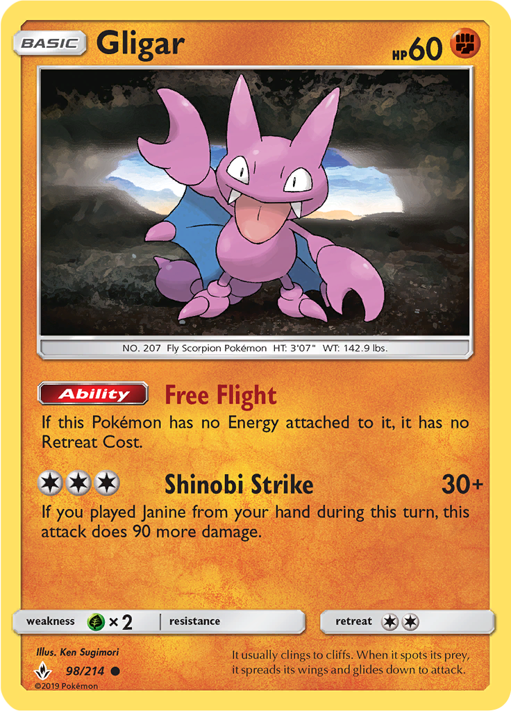 Gligar (Reverse Holo)