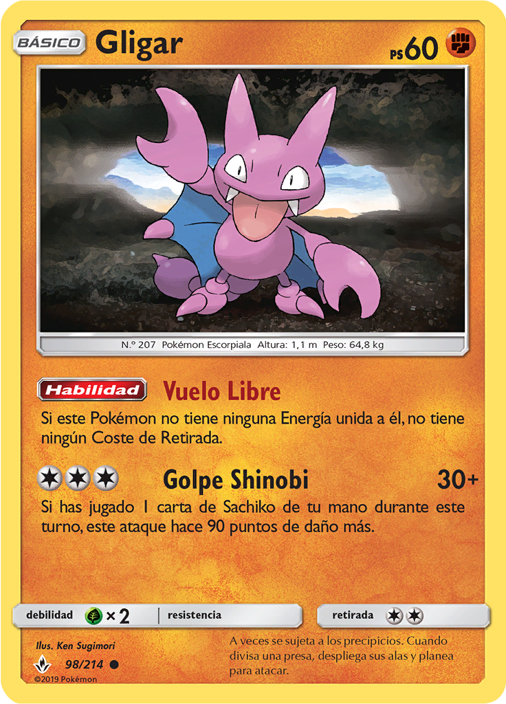 Gligar (Reverse Holo)