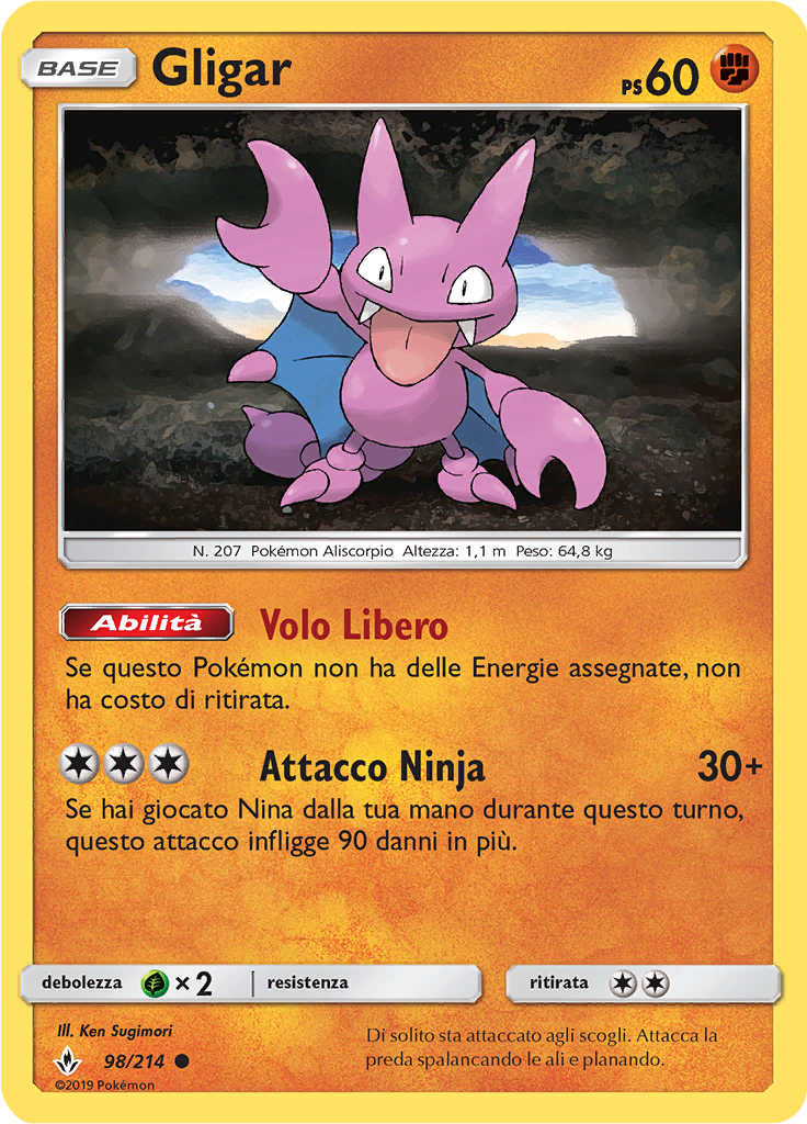 Gligar (Reverse Holo)