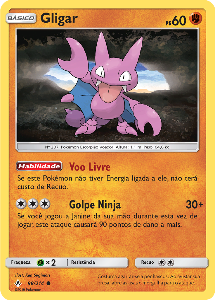 Gligar (Reverse Holo)