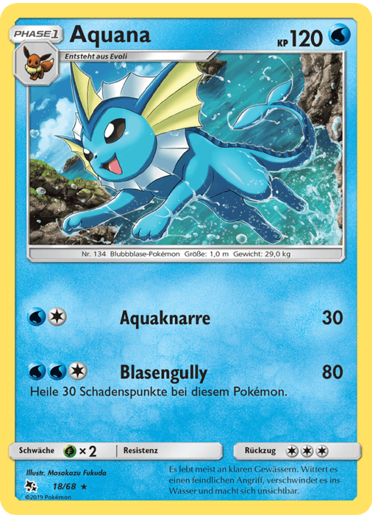 Aquana (Reverse Holo)