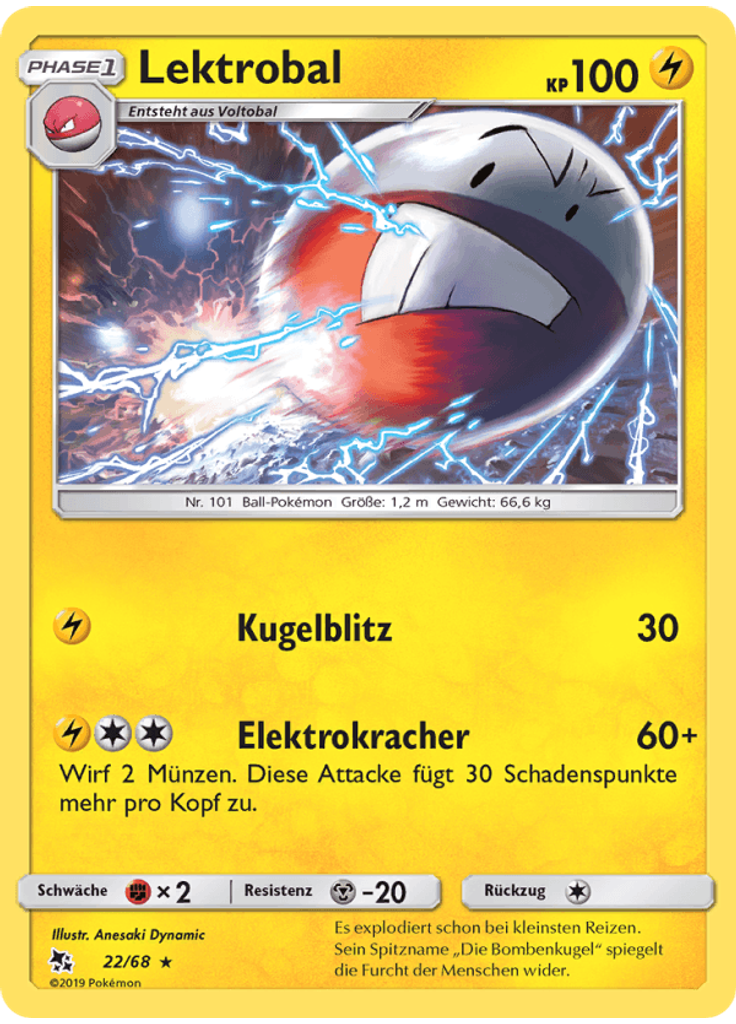 Lektrobal (Reverse Holo)