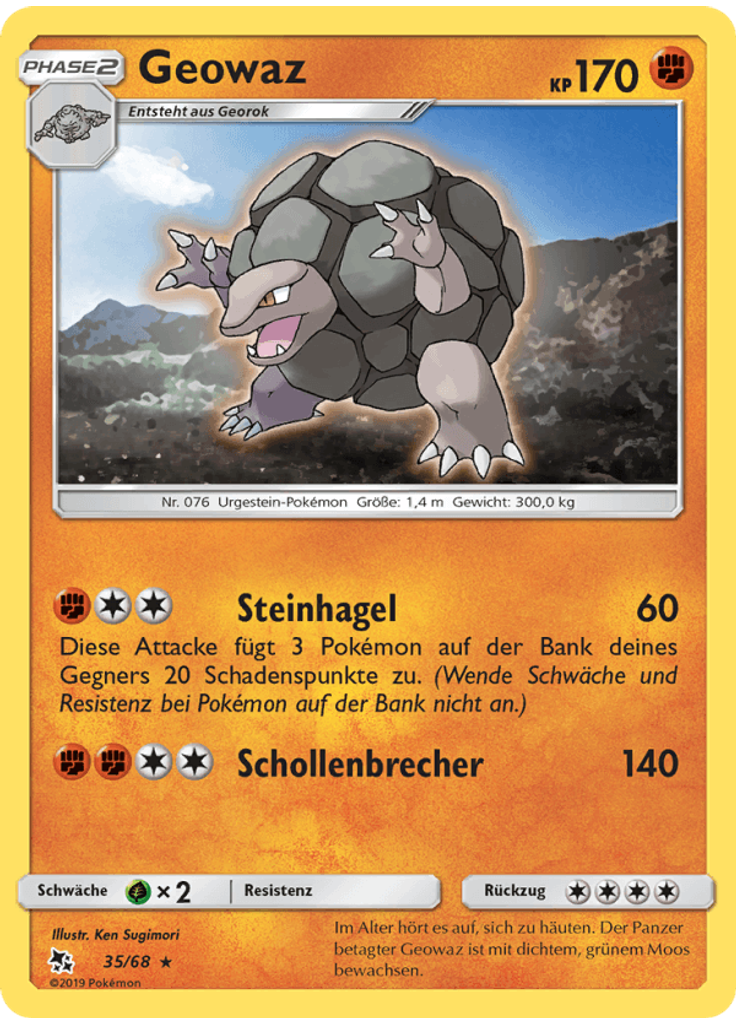Geowaz (Reverse Holo)
