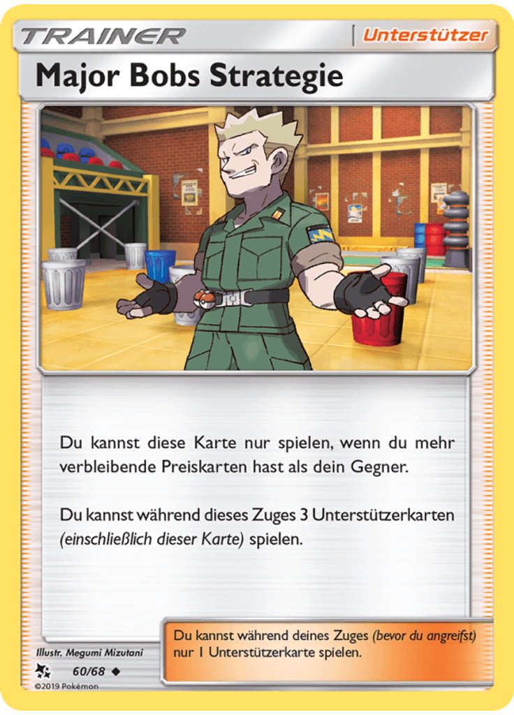 Major Bobs Strategie (Reverse Holo)