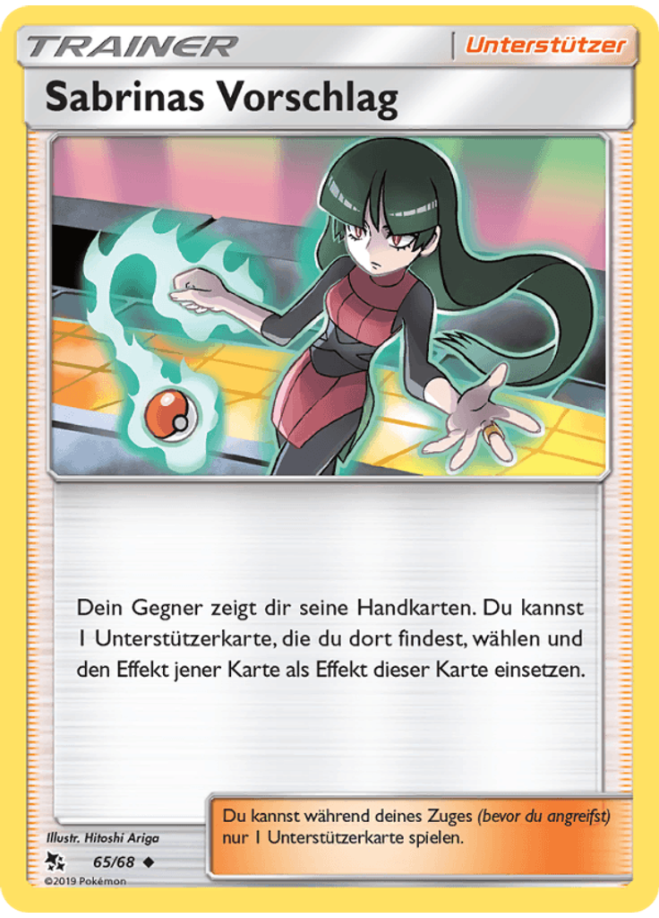 Sabrinas Vorschlag (Reverse Holo)